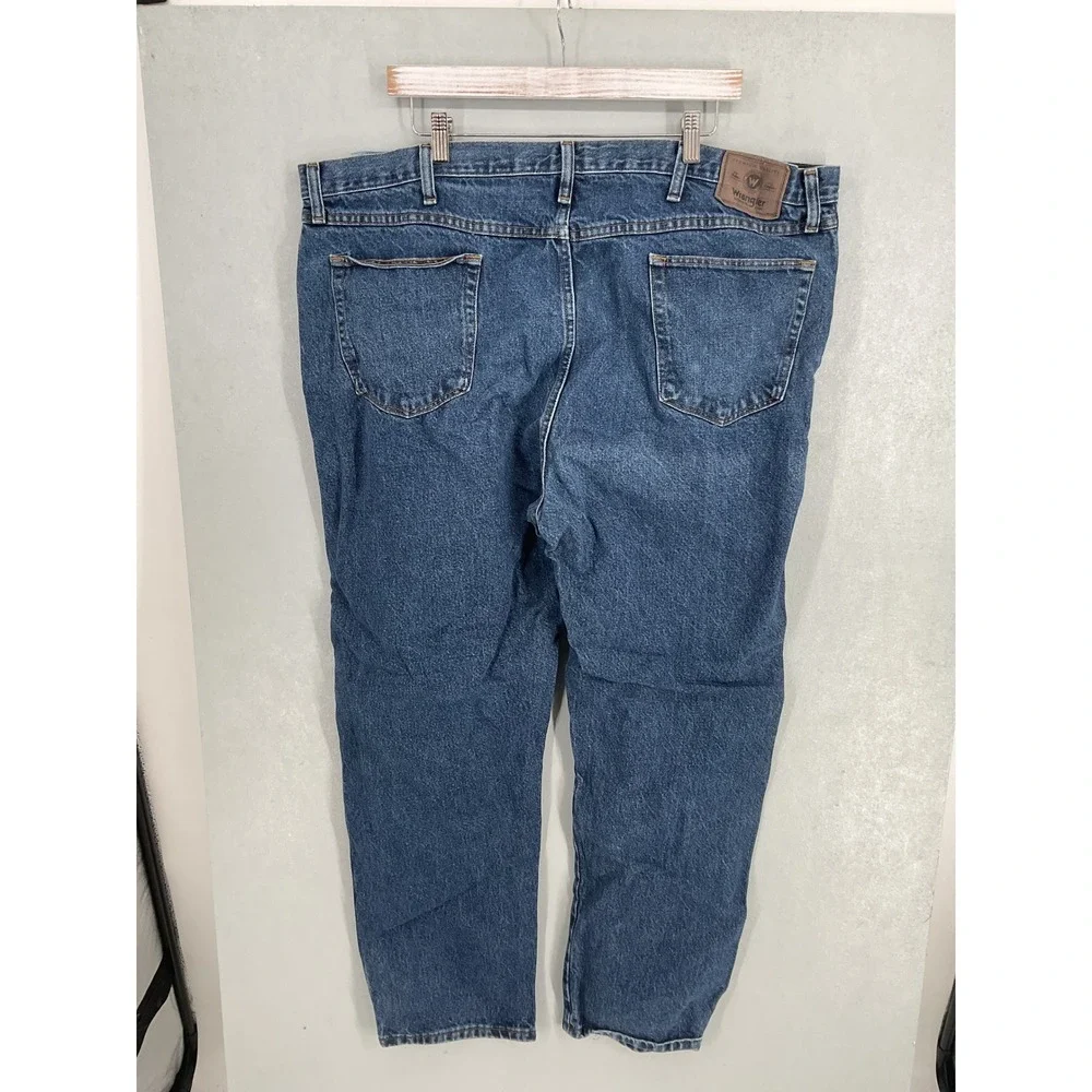 Wrangler Mens Jeans Blue Classic Fit Denim 44x30